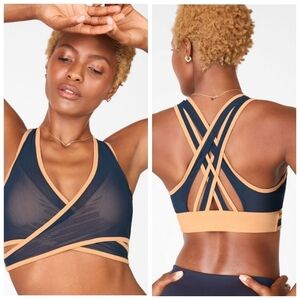 Fabletics sport Athletic‎ criss cross bra Size 2XL